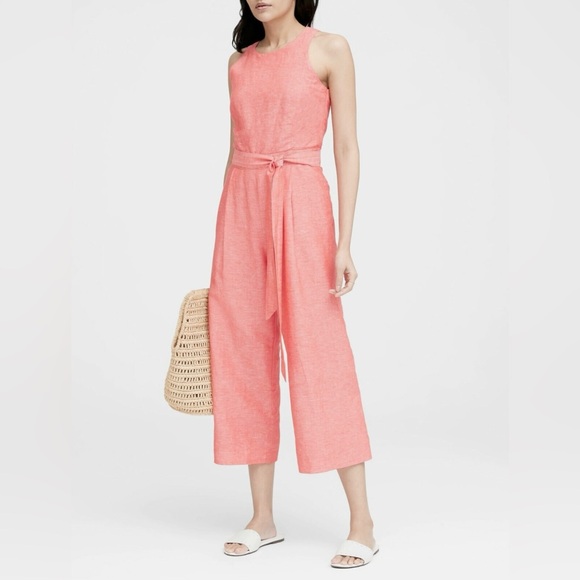 BANANA REPUBLIC CROPPED JUMPSUIT ROMPER!! - Picture 2 of 15